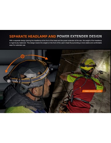 Batería Fenix ARB-LP21 - Accesorio para HM75R - 5000 mAh Recargable con USB Tipo C