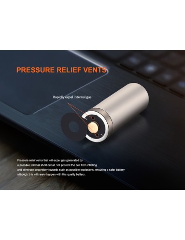 Batería Fenix ARB-L18-1100P - Incluye 2 Unidades - 1100 mAh Recargable con USB Tipo C