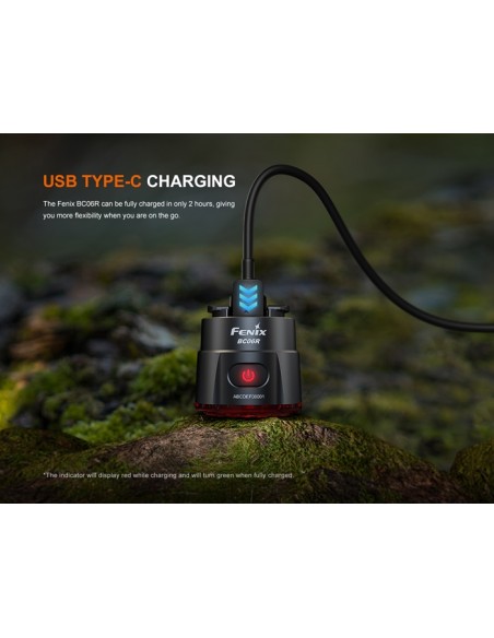 Luz trasera para Bicicleta Fenix BC06R - 90 lúmenes