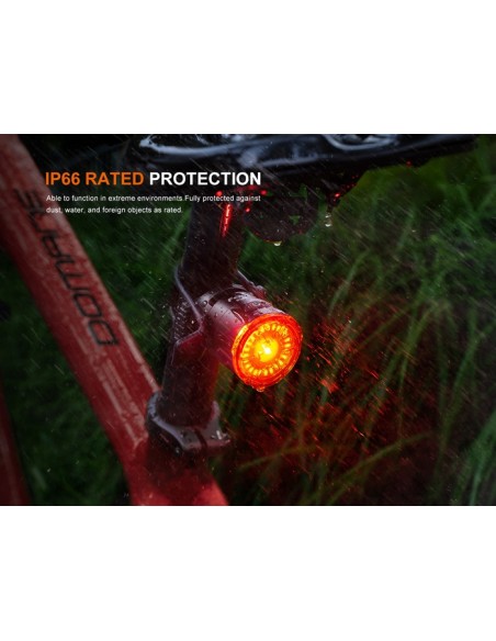 Luz trasera para Bicicleta Fenix BC06R - 90 lúmenes